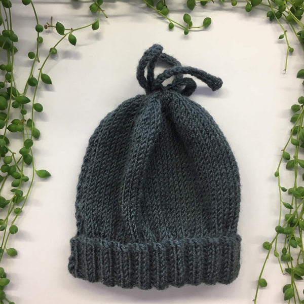 NZ Hand Knitted Bow Hats | NZ Wool | 5 colours