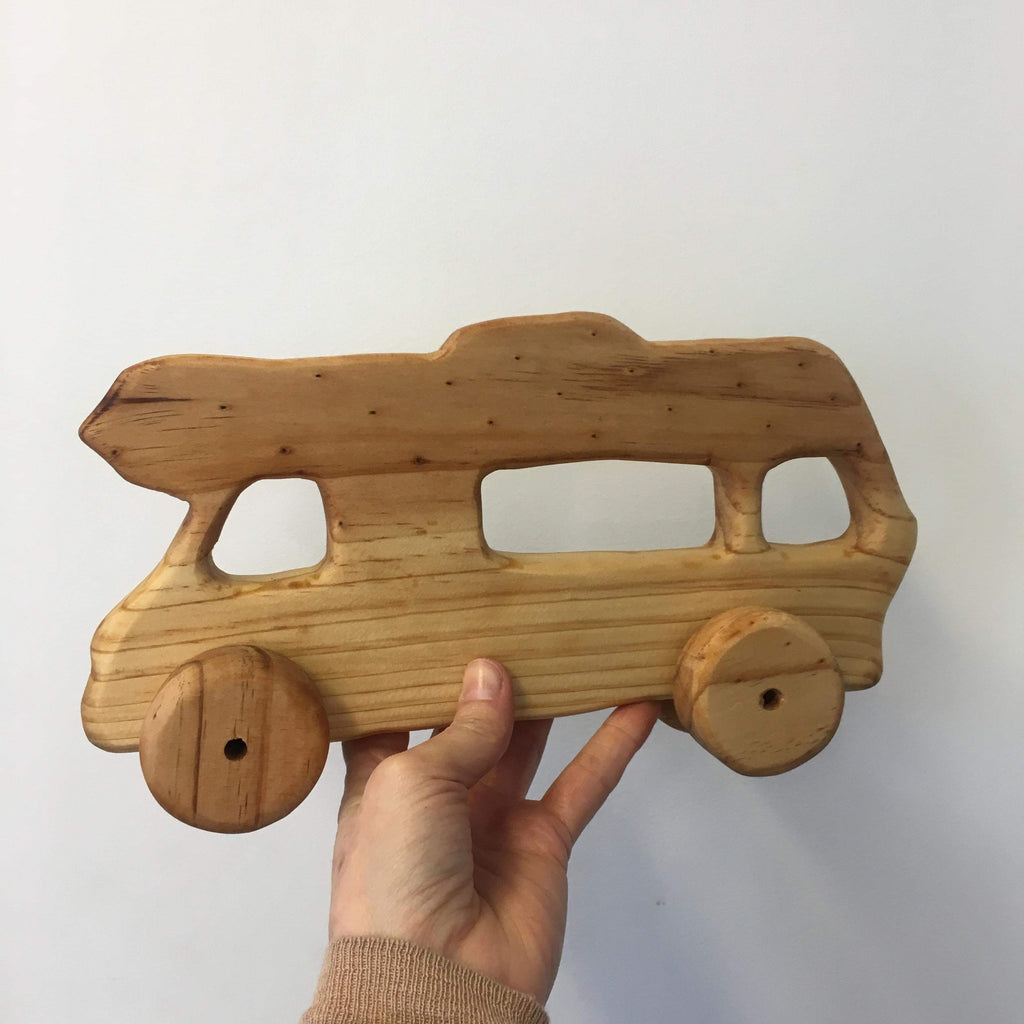 Wooden NZ Pine Vehicles | Handmade | Camper